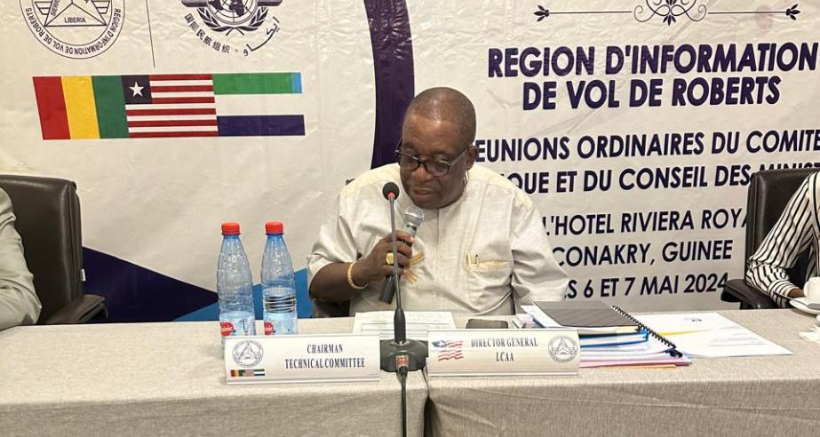 Liberia takes over the Chairmanship of the Technical Committee of the Roberts Flight Information Region (RFIR