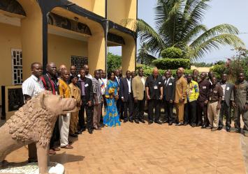 Participants at the 3-day workshop on Search & Rescue.