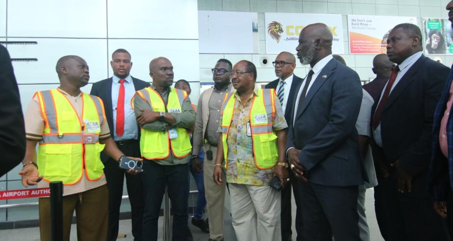 Director General Dennis’ Call to Action Sparks House Speaker Koon’s Urgent Visit to the Roberts International Airport.