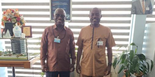 Liberia Civil Aviation Director General meets with the Ghana Civil Aviation Director General